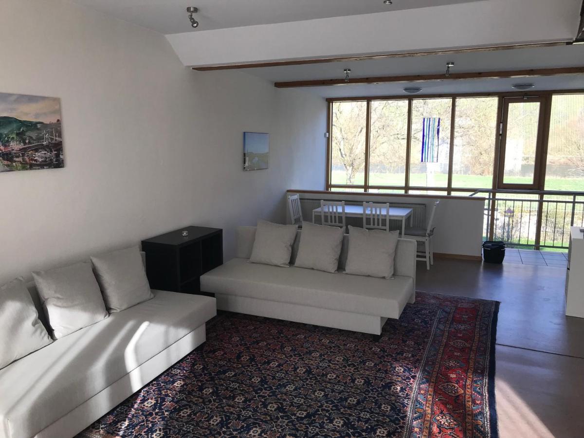 Ferienwohnung Altes Pfarrhaus Mit Flair Und Moselblick Brauneberg Buitenkant foto